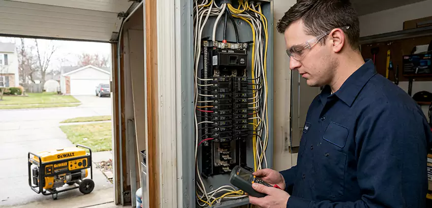 Generator Transfer Switch Installation In Gardner