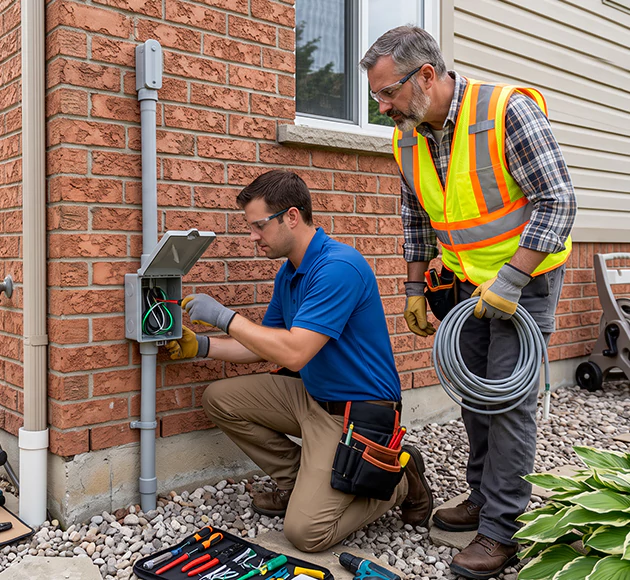 Professional Outdoor Outlet Installation: Your Local Exterior Wiring Team in Gardner, MA